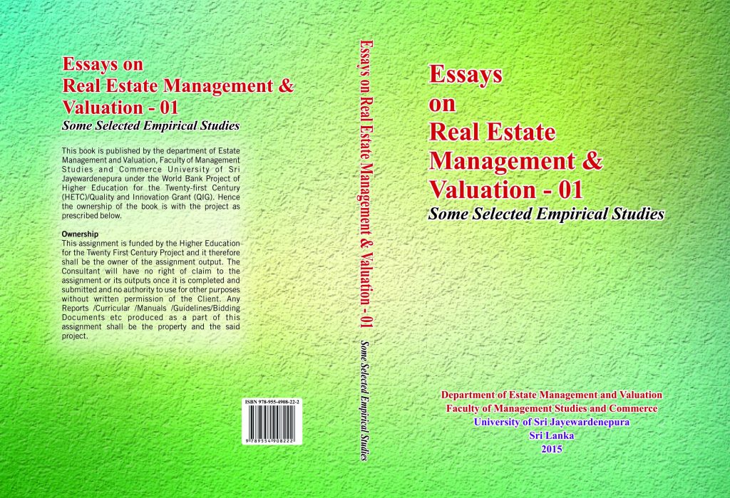 Estate management essays picture