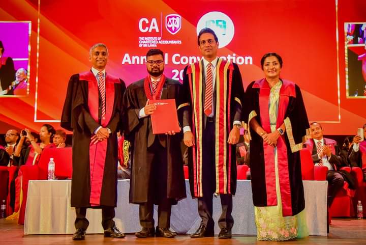 President’s Award of CA Sri Lanka for the Most Outstanding New Member of the Year 2024 President’s Award of CA Sri Lanka for the Most Outstanding New Member of the Year 2024