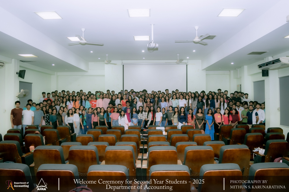 Welcome Ceremony for Second Year Undergraduates – 2025