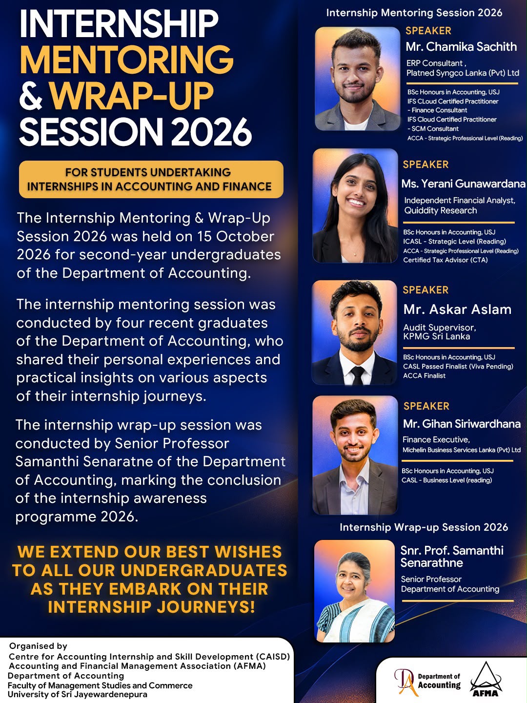 INTERNSHIP MENTORING & WRAP-UP SESSION 2026 