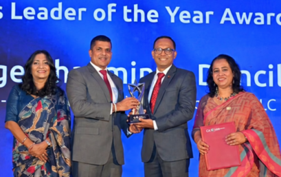 Mr. Chaminda Kumarasiri Honoured with CA Business Leader of the Year Award 2026