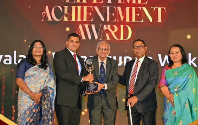 Emeritus Professor M. W. Wickremarachchi Honoured with CA Sri Lanka Lifetime Achievement Award 2026