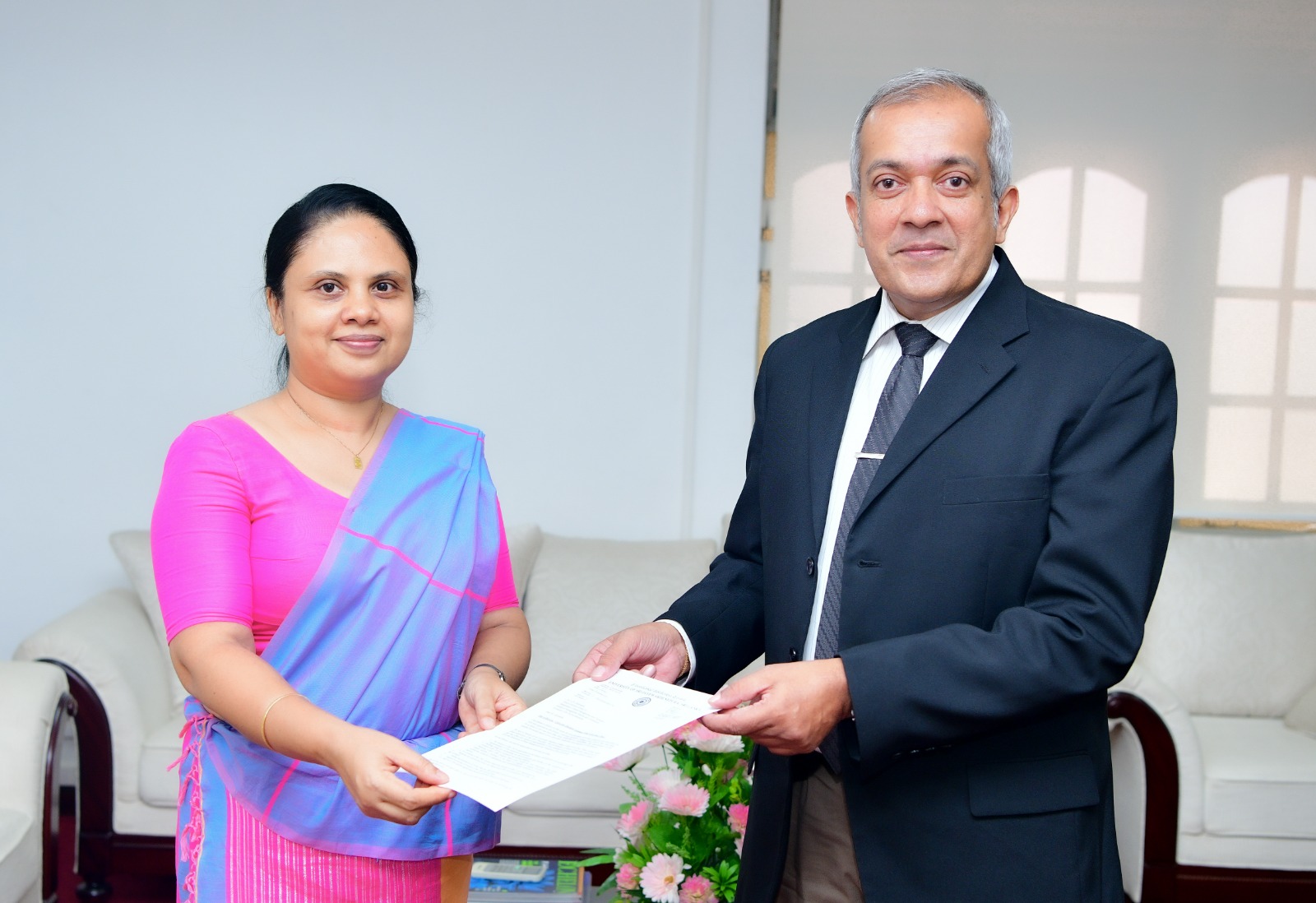 Dr. Ruwini Prasadini Dharmawardene Appointed as the Director of the International Affairs Division Dr. Ruwini Prasadini Dharmawardene Appointed as the Director of the International Affairs Division