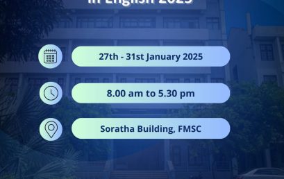 Pre-Orientation Intensive Course in Englis