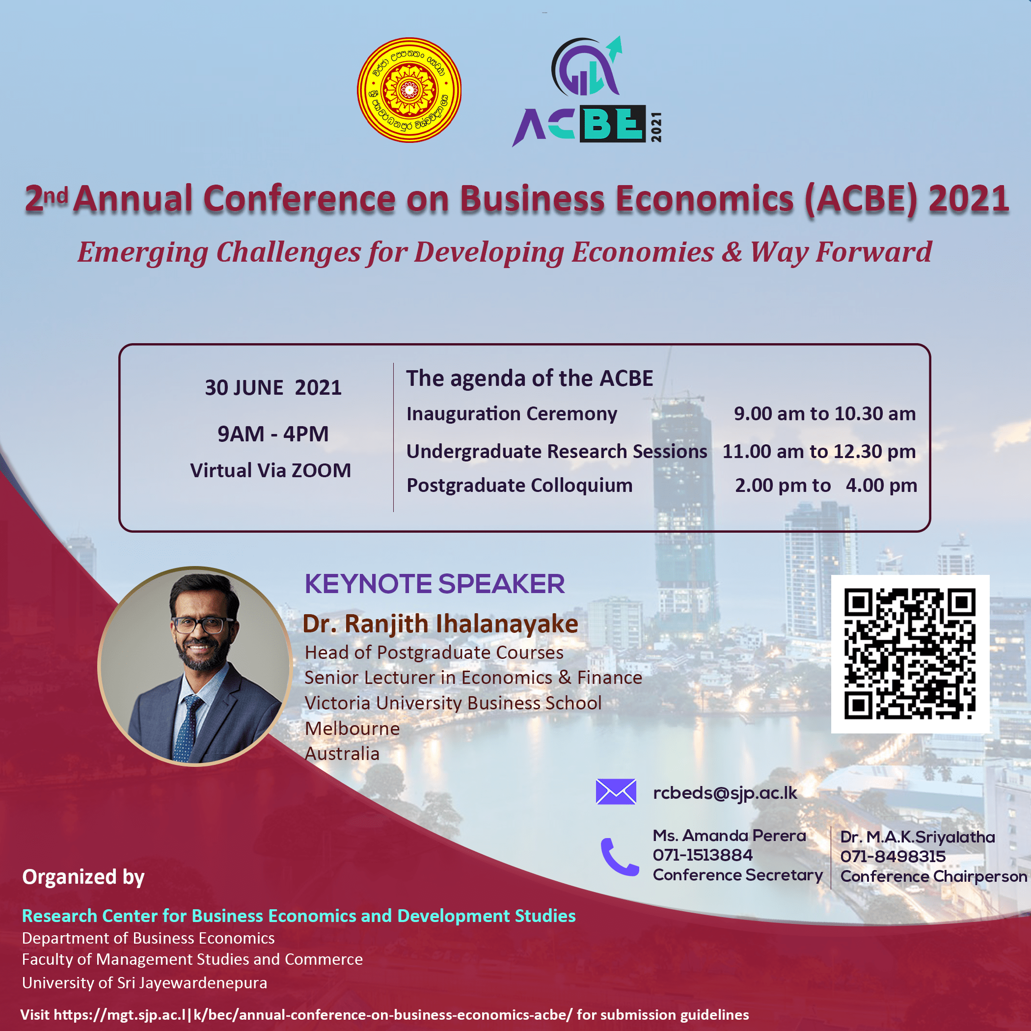 2nd Annual Conference on Business Economics (ACBE) 2021