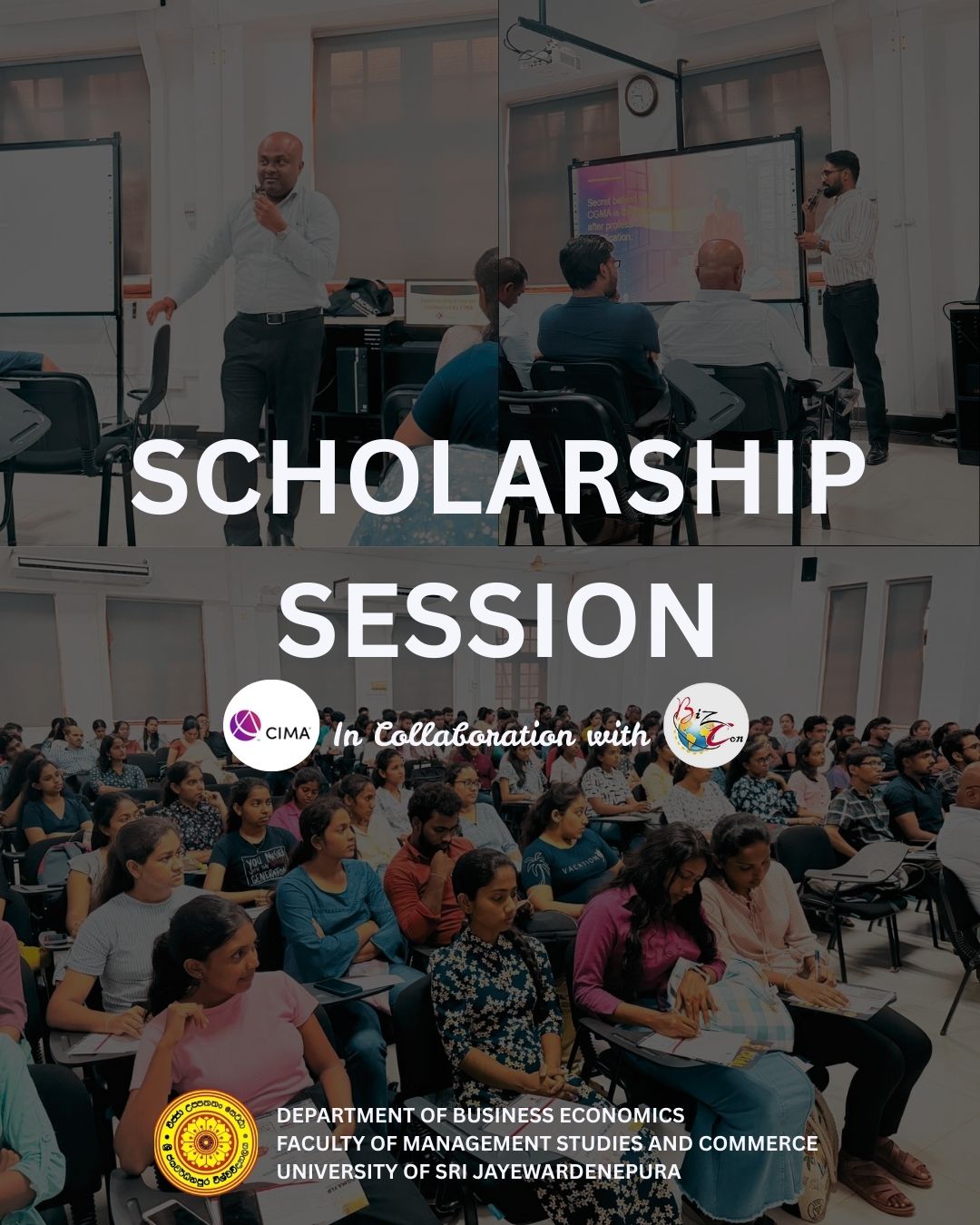 Career Development Program organised in collaboration with CIMA Sri Lanka. Career Development Program organised in collaboration with CIMA Sri Lanka.