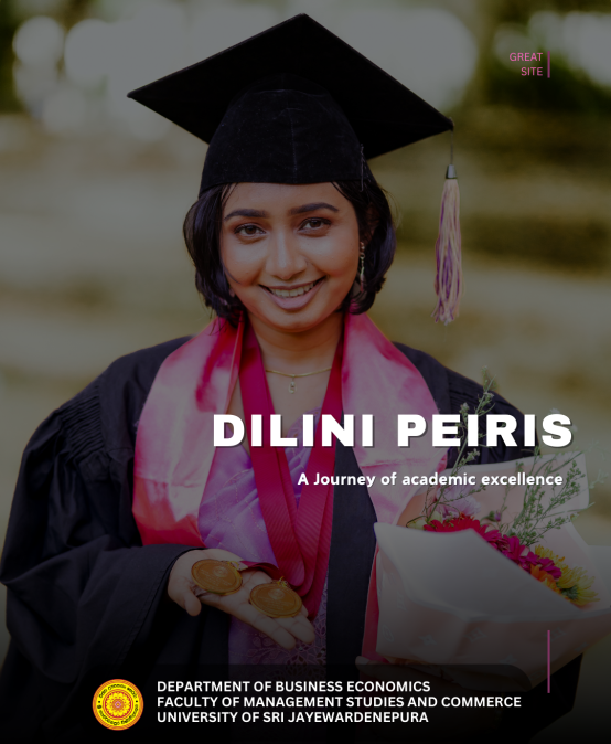 A Journey of Excellence in Business Economics: An Experience-Sharing by Dilini Peiris