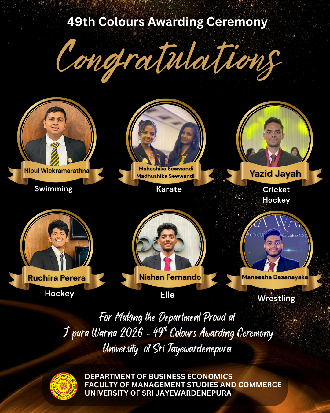 Celebrating Outstanding Student Athletes