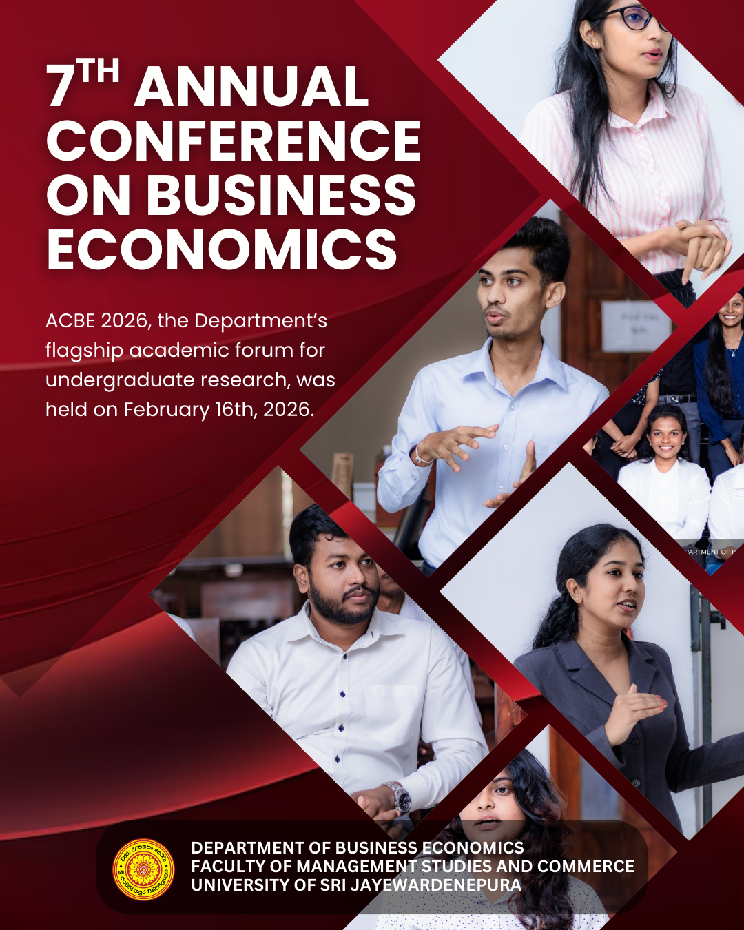 7th Annual Conference on Business Economics (ACBE) 2026