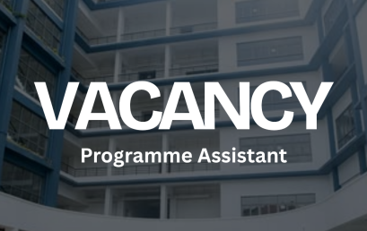 Vacancy: Program Assistant