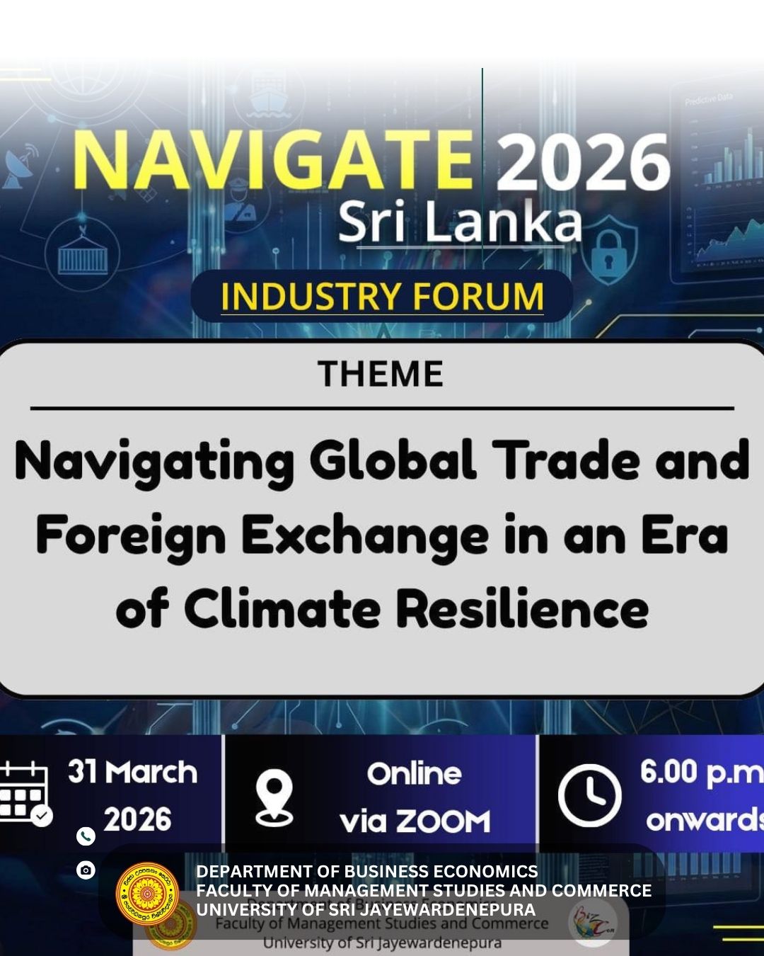 Navigate Sri Lanka 2026 – Industry Forum