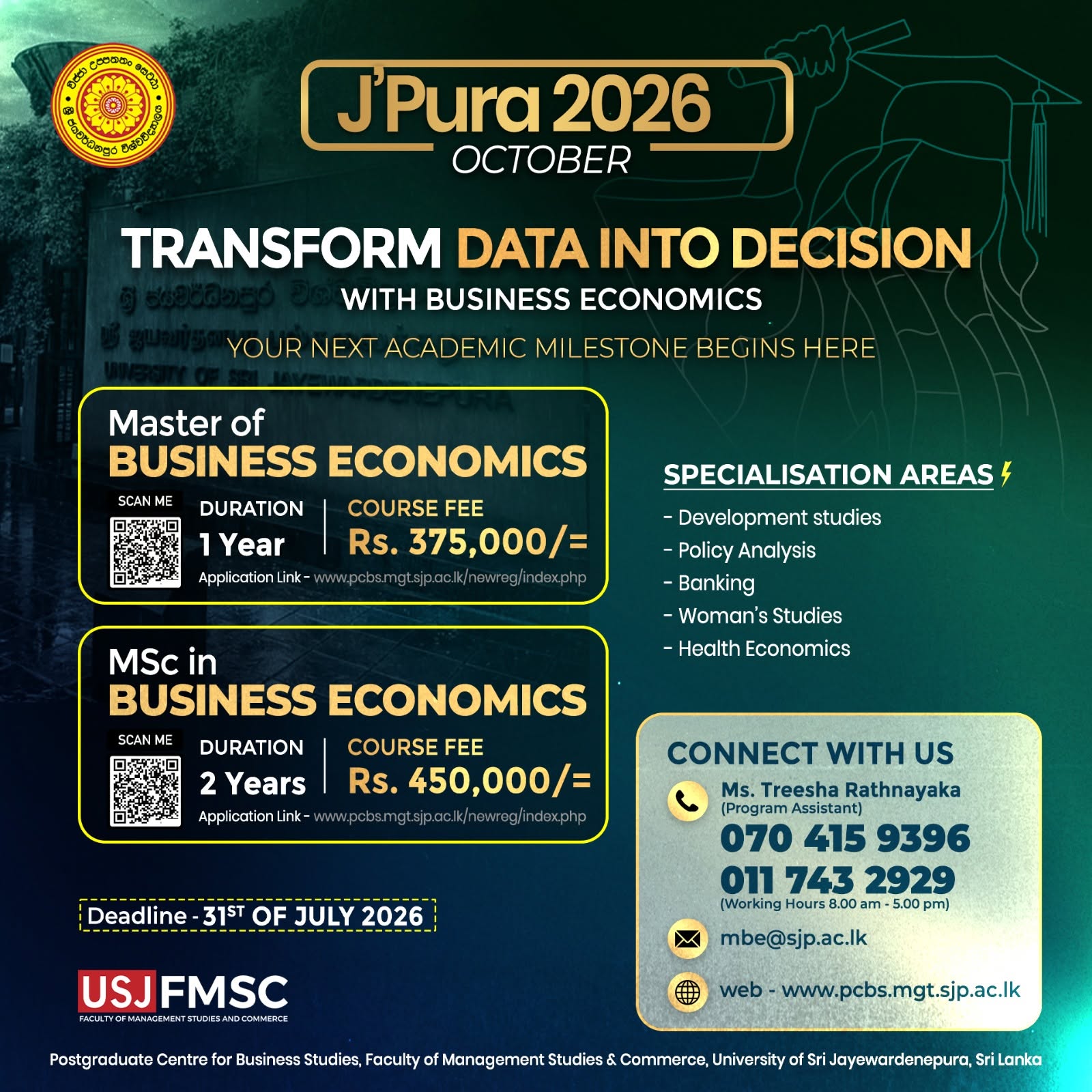 Department of Business Economics Image