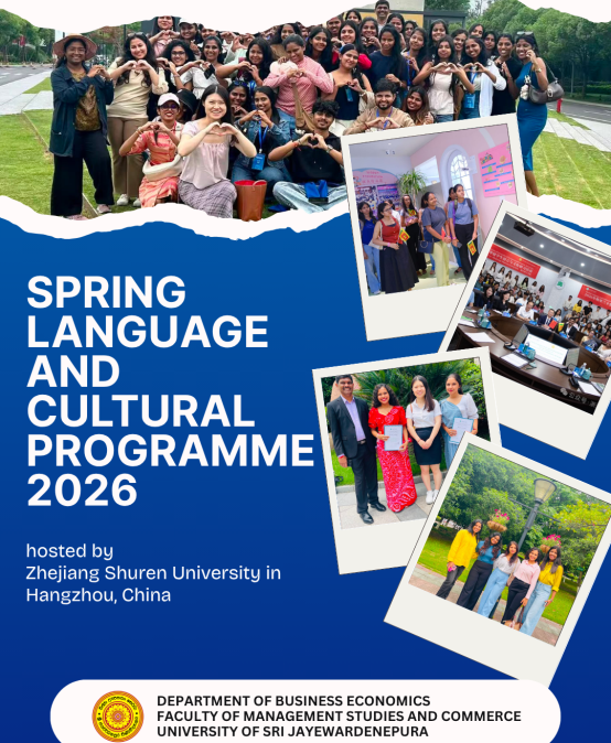 Business Economics Students Join Spring Language and Cultural Programme 2026 in China
