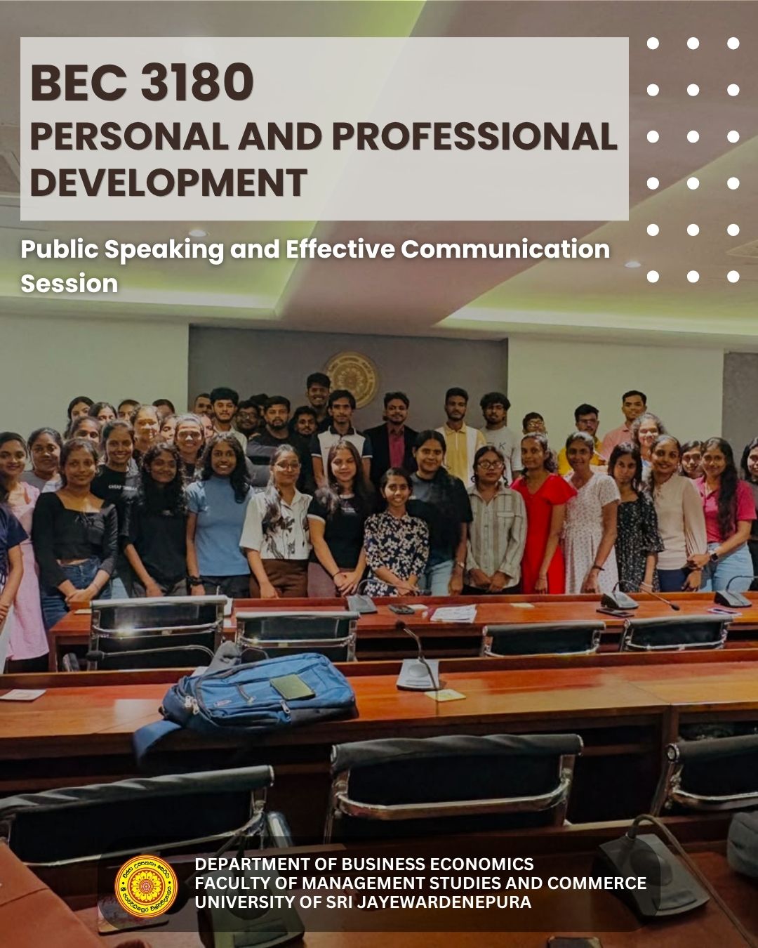 Personal and Professional Development Session: Building Confidence Through Public Speaking Personal and Professional Development Session: Building Confidence Through Public Speaking