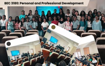 Guest Lecture – Personal and Professional Development