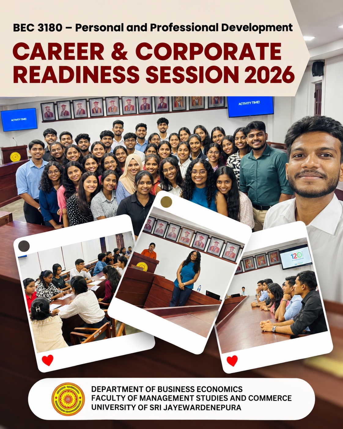 Career & Corporate Readiness Session 2026 Equips BEC Undergraduates for the Corporate World