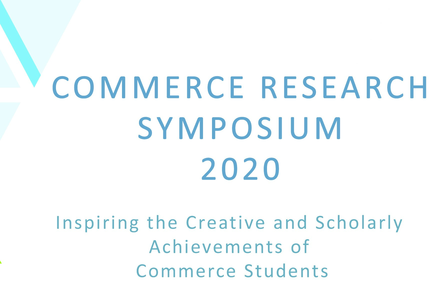 2nd Commerce Research Symposium Proceeding