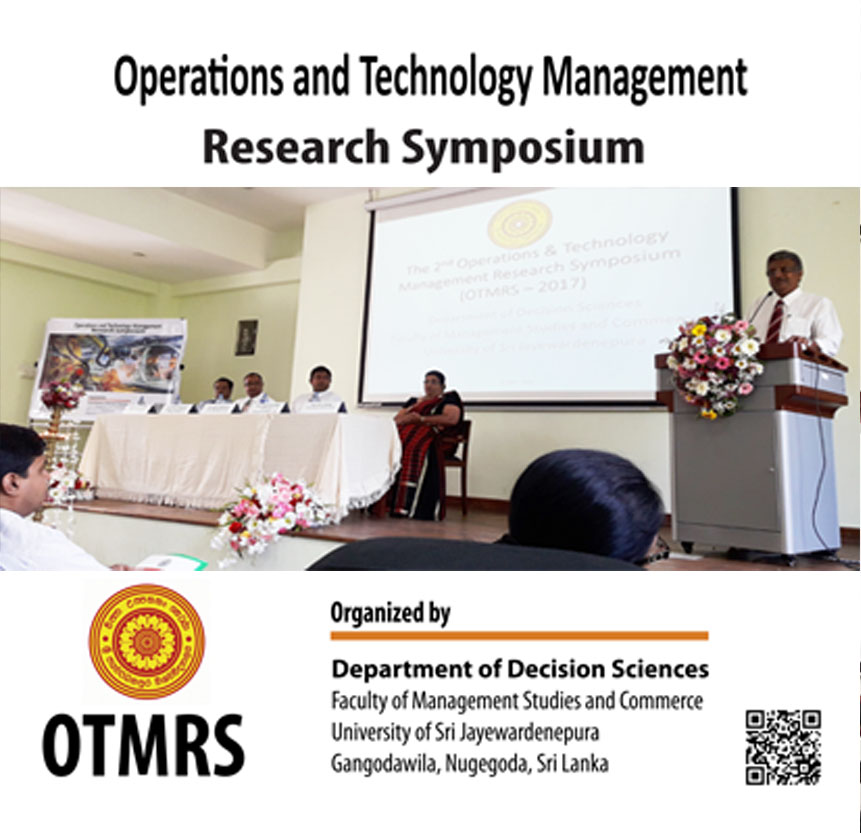 The Second Operations and Technology Management Research Symposium – OTMRS 2017