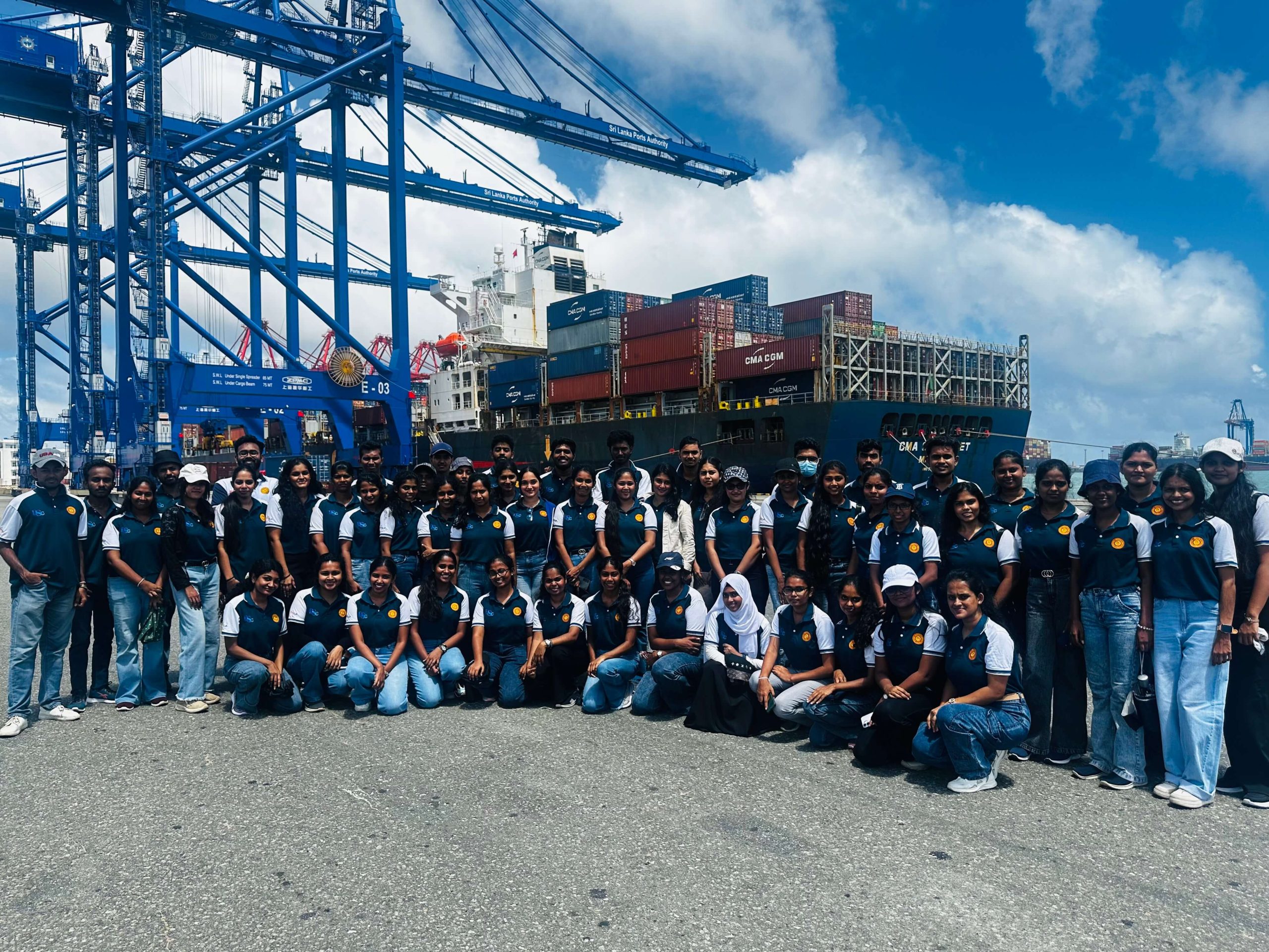 Third-Year Decision Sciences Students Experience Maritime Logistics Hub