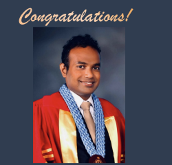 Dr. Chameera Udawattha Honored with Two Presidential Awards for Innovation 2024