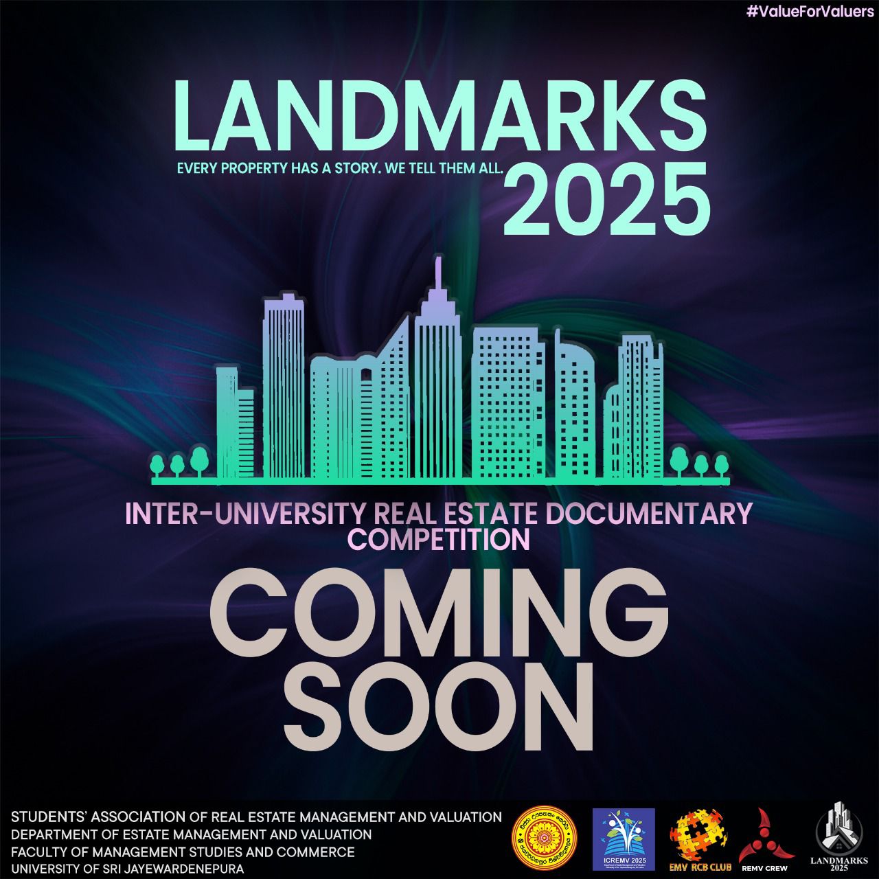 LANDMARKS 2025: Inter-University Real Estate Documentary Competition Now Open LANDMARKS 2025: Inter-University Real Estate Documentary Competition Now Open