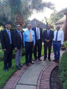 From right: Prof. Ranil De Silva, Dr. U. Anura Kumara, Prof. Sampath Amaratunga, Prof. Bandula Wijay, Prof. M. Pathmala, and Mr. Rukmal Weerasinghe