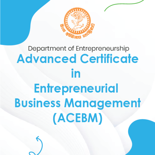 Advanced Certificate in Entrepreneurial Business Management (ACEBM)