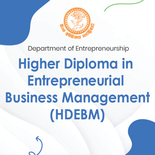 Higher Diploma in Entrepreneurial Business Management (HDEBM)
