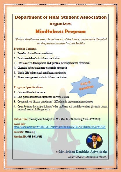 Mindfulness Program