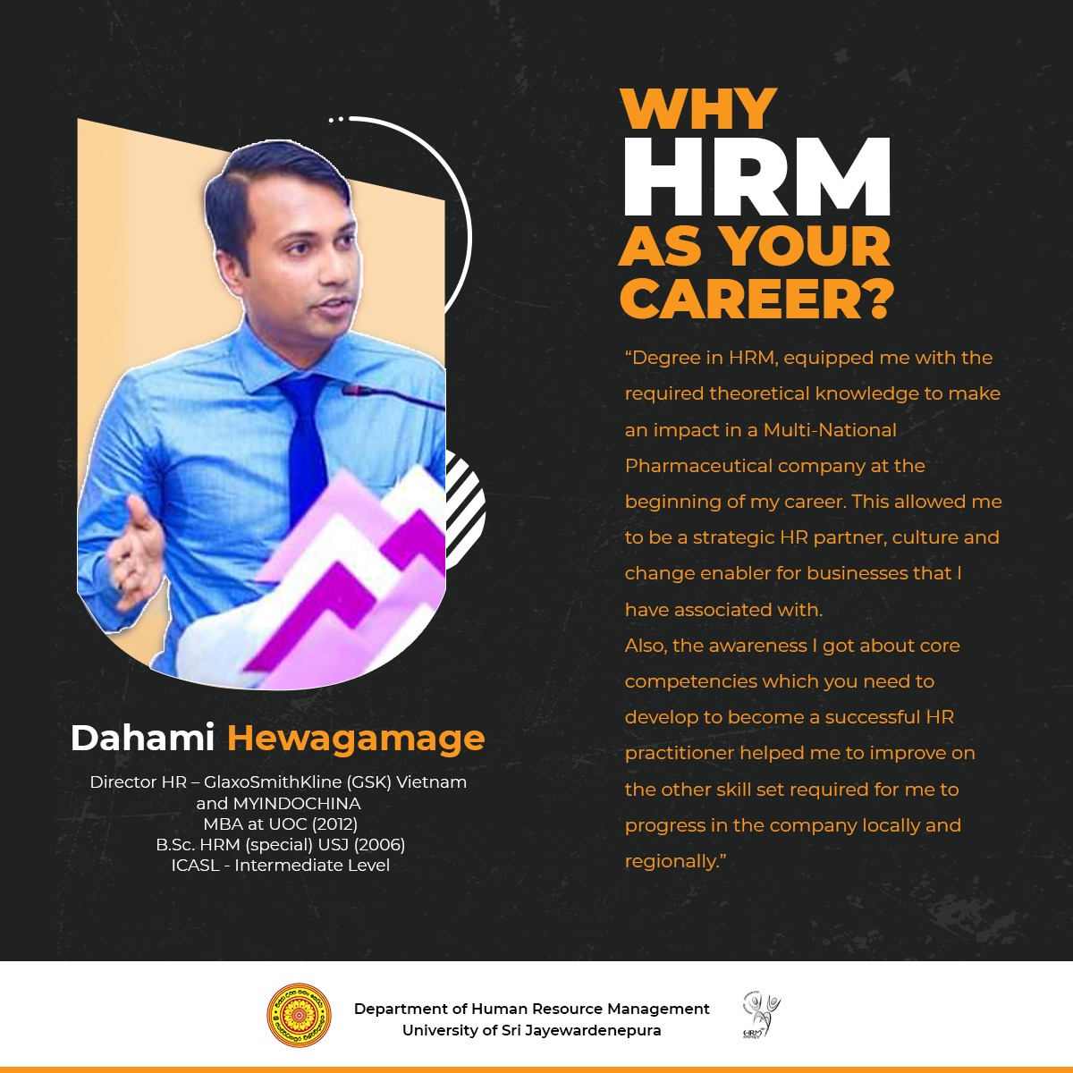 WHY HRM AS YOUR CAREER?