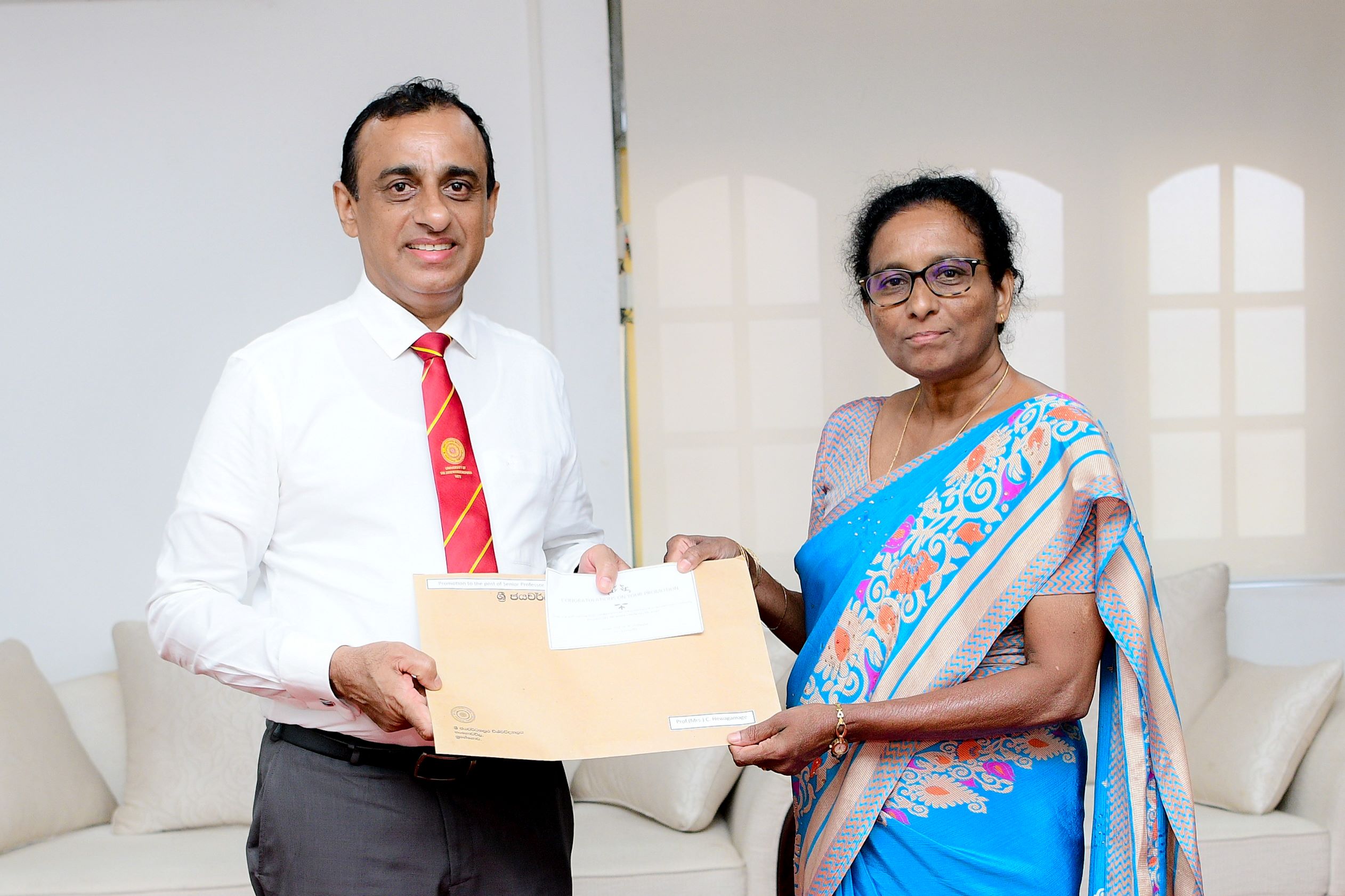 Congratulations to Senior Professor Champa Hewagamage on Her Promotion Congratulations to Senior Professor Champa Hewagamage on Her Promotion