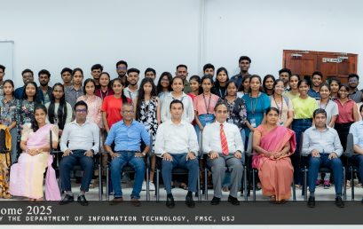 BIS Welcome 2025 organised by the Department of Information Technology