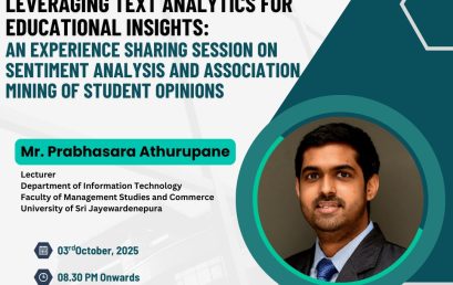 The 7th Episode of the DIT Tea Time Research Talks The 7th Episode of the DIT Tea Time Research Talks