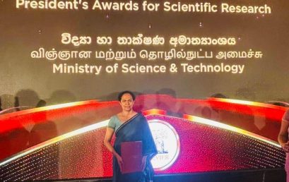 Excellence in Research: Q1 Journal Publication Recognised at National Awards