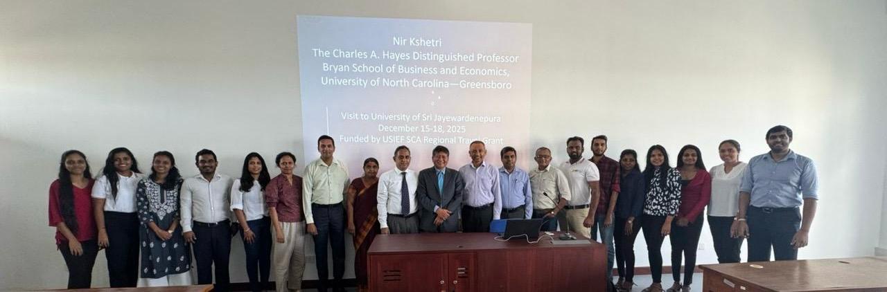 Prof. Nir Kshetri’s Visit as a Fulbright Scholar: Advancing Digital Business Management Insights