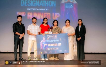 BIS Students Secure Second Runners-Up Position at CryptX 2.0 Designathon
