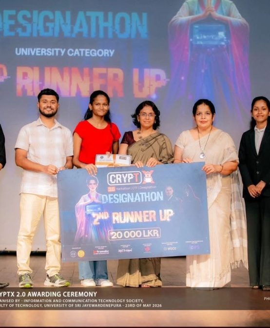 BIS Students Secure Second Runners-Up Position at CryptX 2.0 Designathon