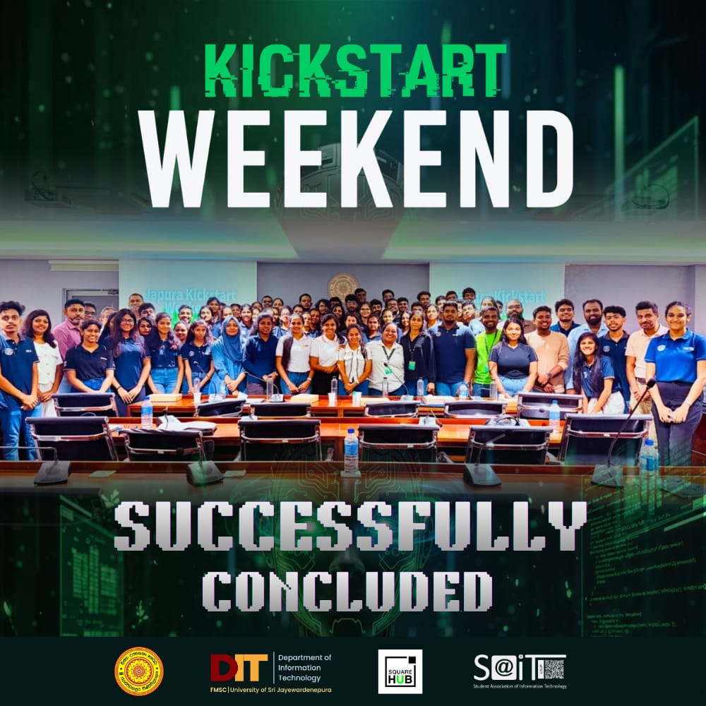 Kickstart Weekend 2026 Empowers Future Innovators at the Department of Information Technology
