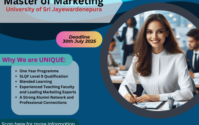 Master of Marketing New Intake – October 2025
