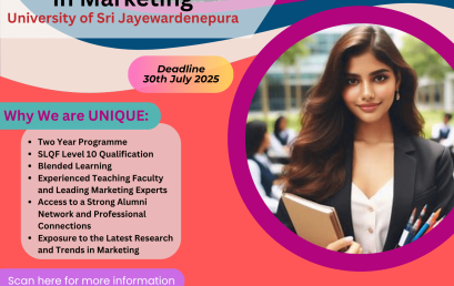 Master of Science in Marketing New Intake – October 2025