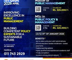 Master of Public Management & MSc. in Public Policy & Management