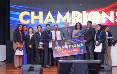 Congratulation to USJ Team on Winning the Inter-University Debating Championship