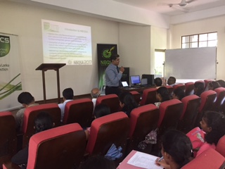 Awareness Session conducted by the BCS-SL on the NBQSA