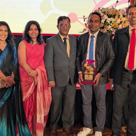 Dr. Chameera Udawaththa Honored with the Vice Chancellor’s Award 2024