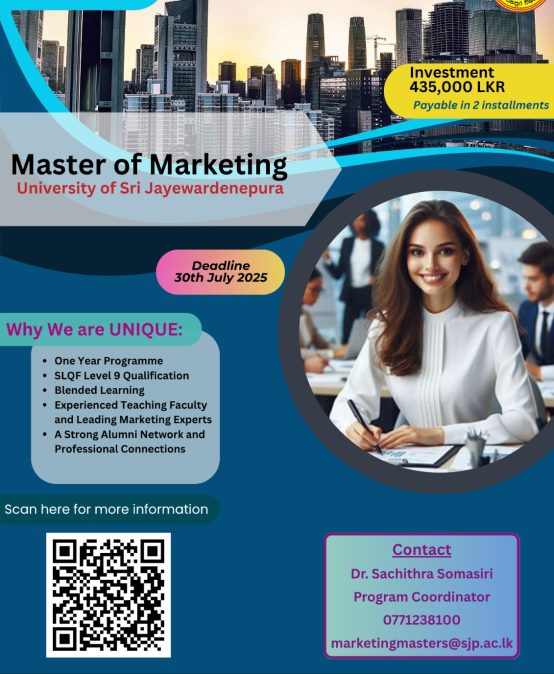 Master of Marketing