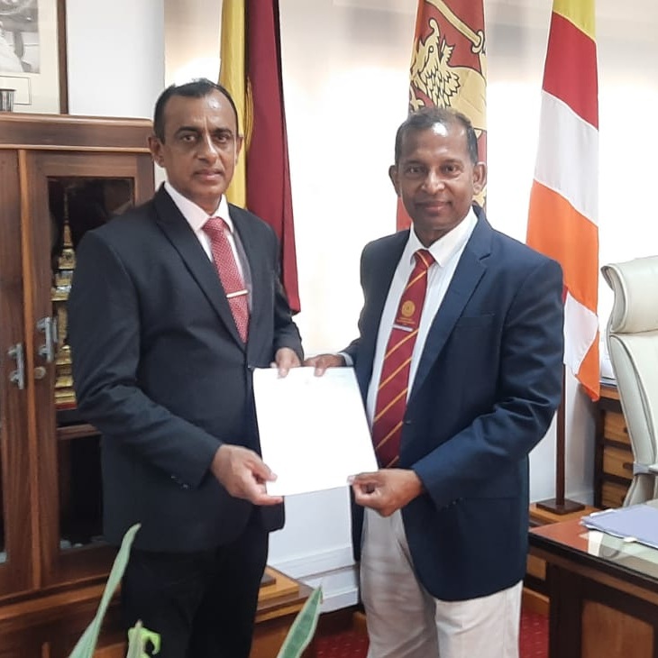 Snr. Prof. Aruna Gamage has been appointed as the new Director of the SRC of the USJ Snr. Prof. Aruna Gamage has been appointed as the new Director of the SRC of the USJ