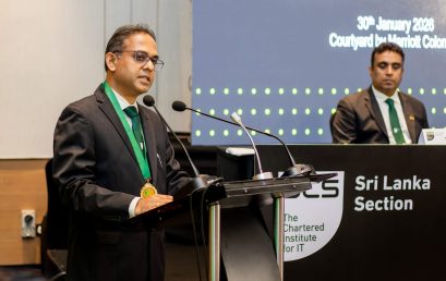 Prof. Lasith Gunawardena Inducted as the 30th Chairman of the SL Section of BCS.