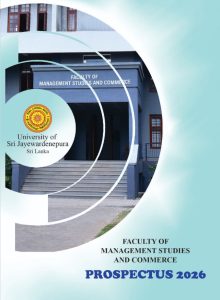 Faculty Prospectus - Faculty of Management Studies & Commerce