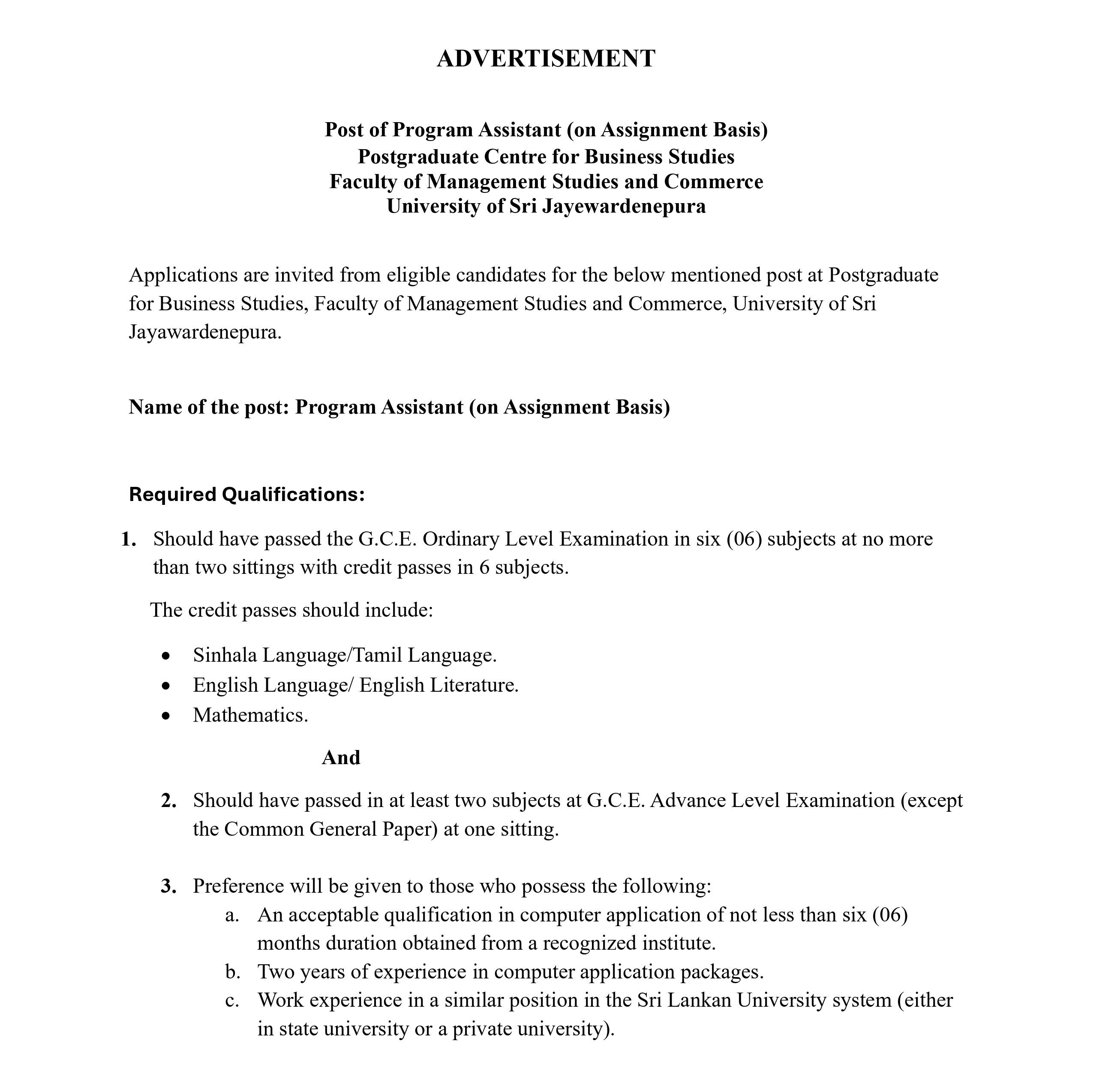 Program Assistant for PCBS